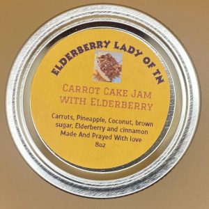 Elderberry Lady Of Tn Carrot Cake Jam
