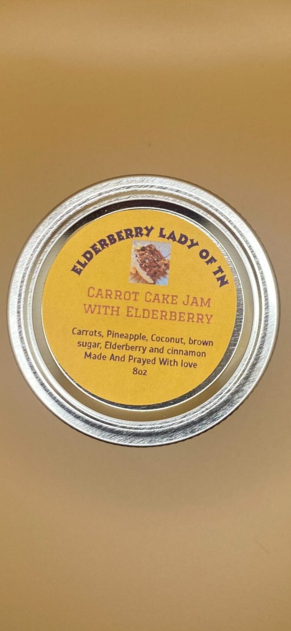 Elderberry Lady Of Tn Carrot Cake Jam